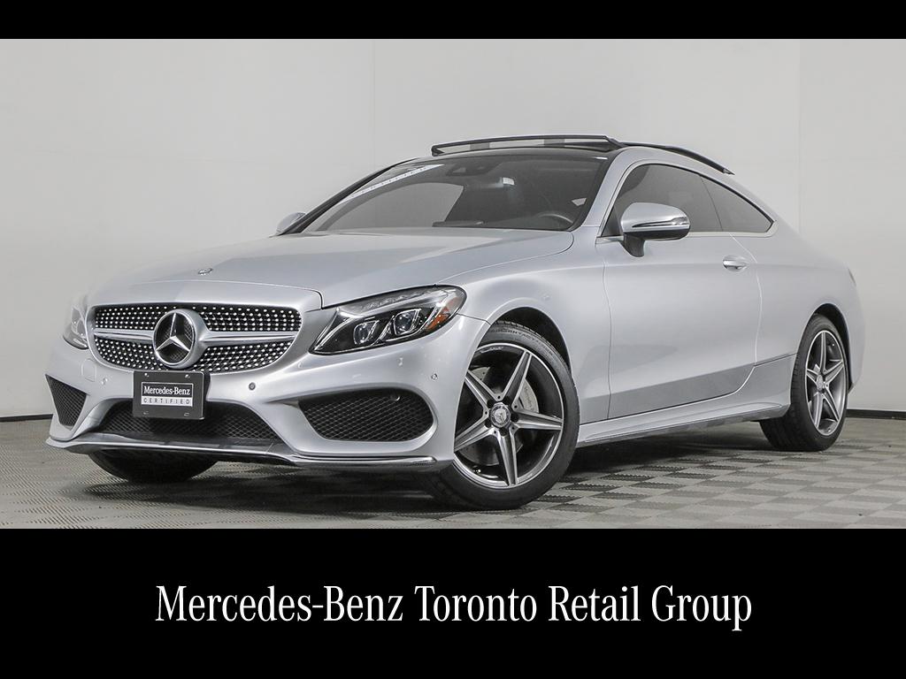 Certified Pre Owned Mercedes Benz C Class 2017 C 300 2 Door